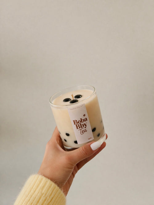 Boba Bby Tea － 珍珠奶茶蠟燭 