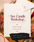 8/8 See Candle Workshop (雙人）