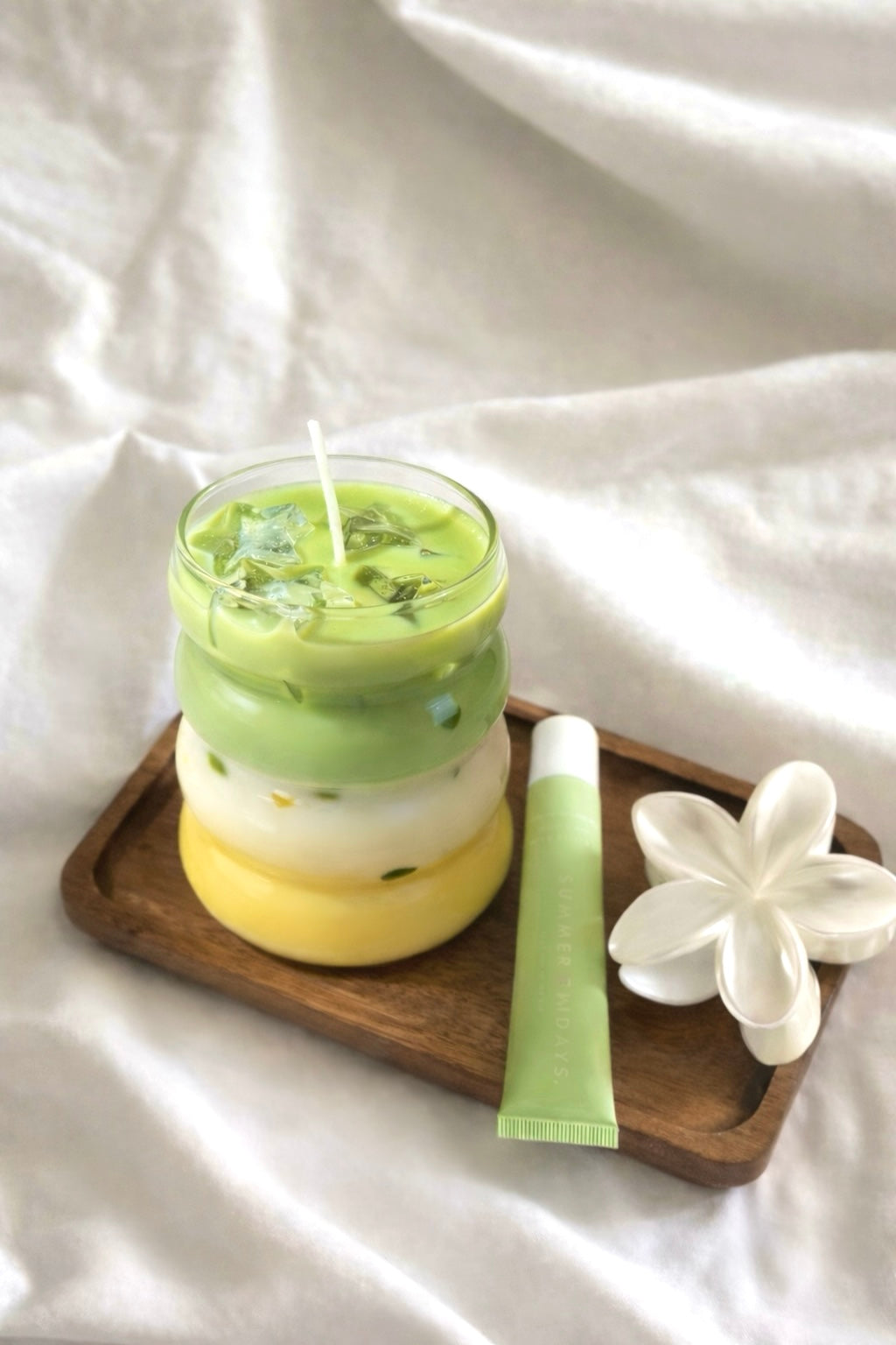 抹茶拿鐵蠟燭