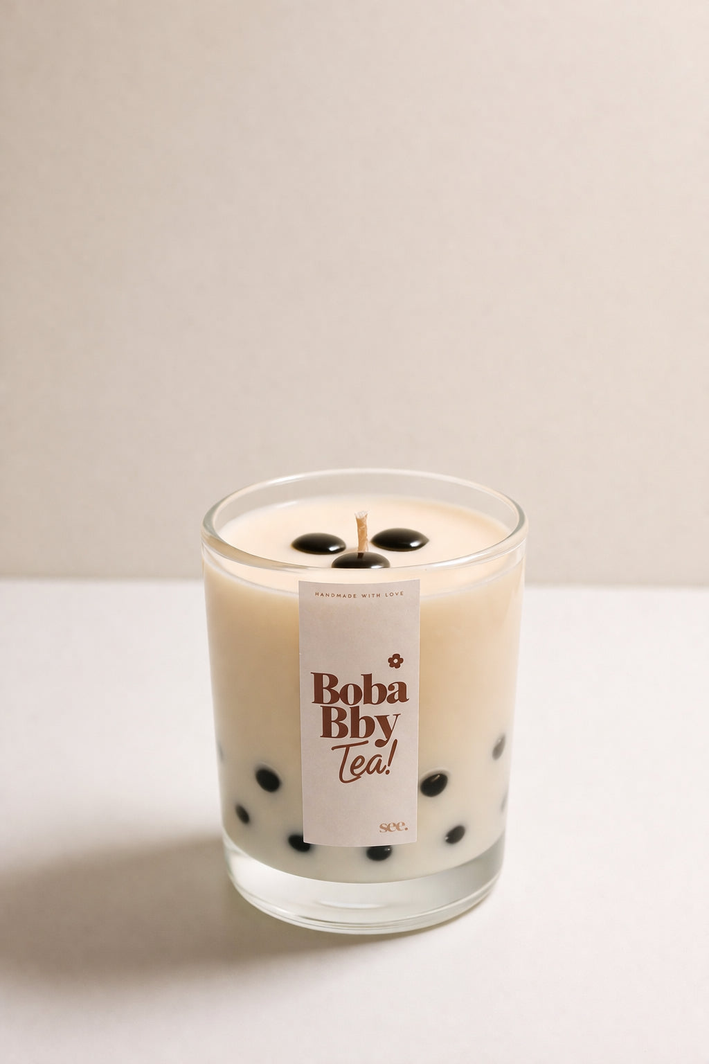 Boba Bby Tea － 珍珠奶茶蠟燭 