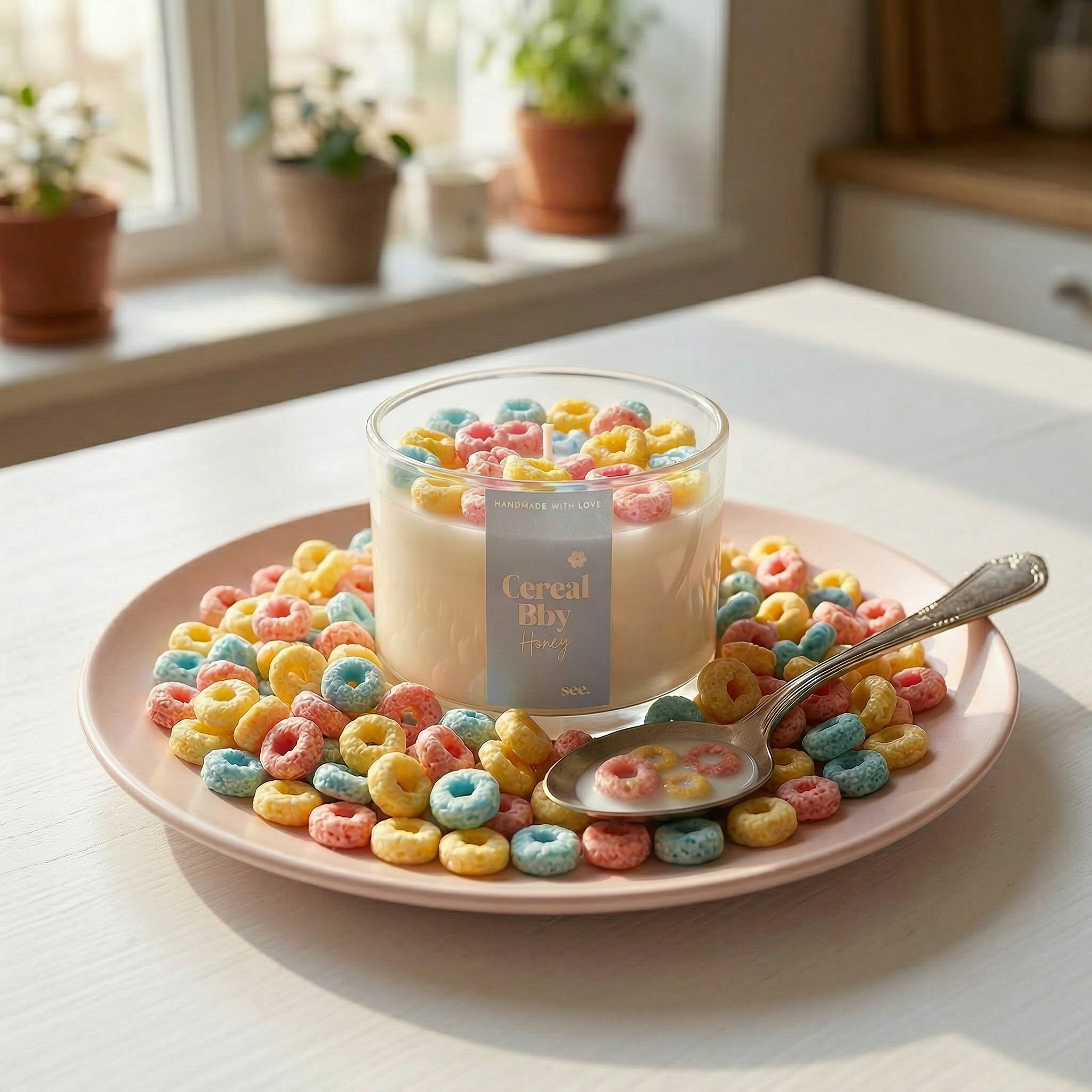 Cereal Bby Honey Candle